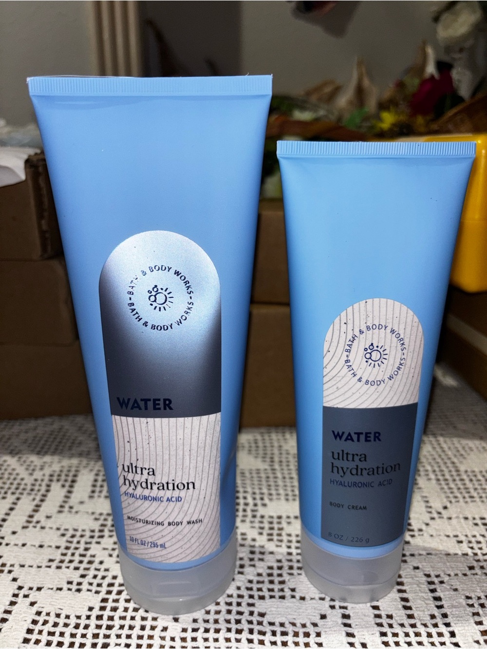 (2026) Bath & Body Works Water Ultra Hydration Body Wash & Body Cream